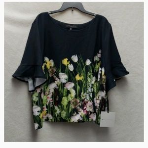NWT Victoria Beckham for Target Floral Top